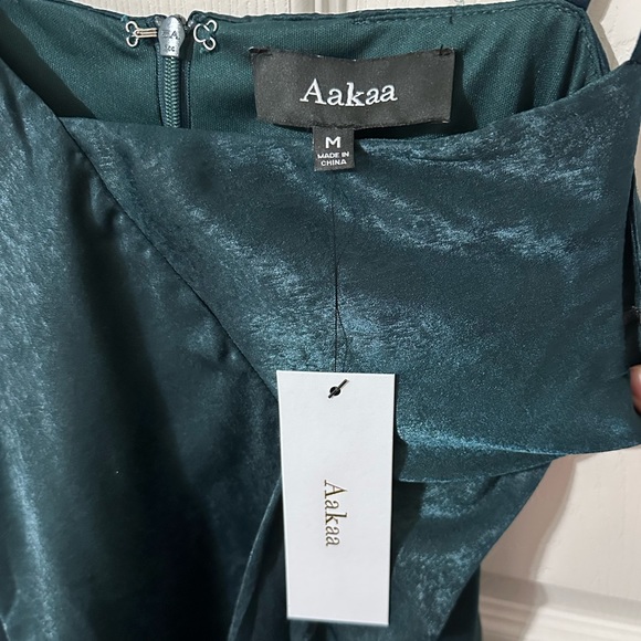 NWT Satin Maxi Dress - Picture 8 of 8